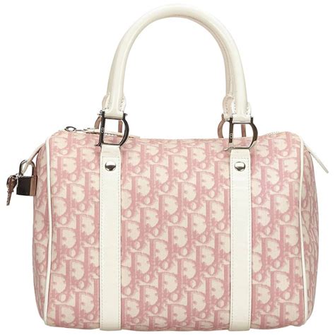 pink dior boston bag|diorissimo Boston bag.